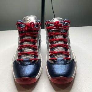Reebok Question Mid (Iverson x Harden Silver) Worn 2x Great Condition